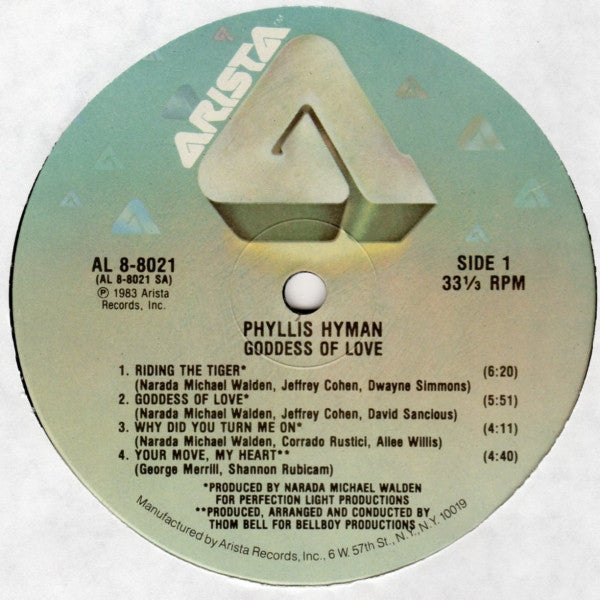 Phyllis Hyman - Goddess Of Love (LP) - Discogs image 3