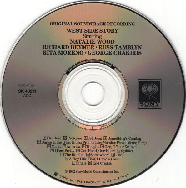 Leonard Bernstein - West Side Story (The Original Sound Track Recording) (CD) - Discogs image 4