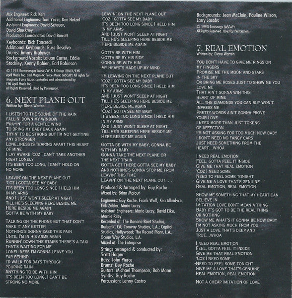 Céline Dion - The Colour Of My Love (CD) - Discogs image 6