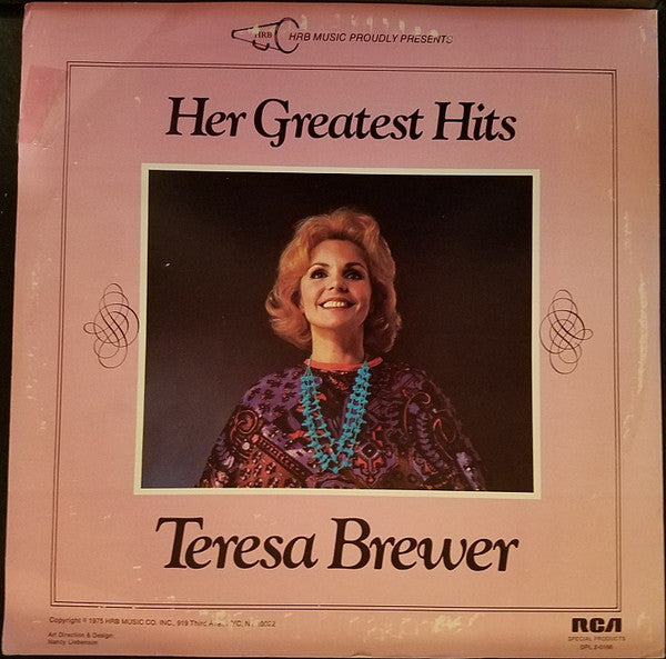 Teresa Brewer - Her Greatest Hits (2xLP) - Discogs image 2