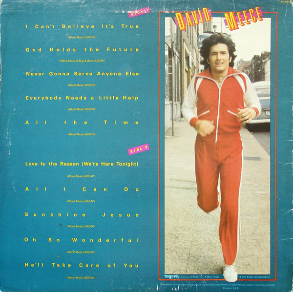 David Meece - Everybody Needs A Little Help (LP) - Discogs image 2