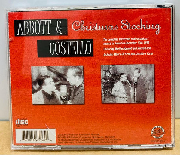 Abbott & Costello - Christmas Stocking (CD) - Discogs image 3