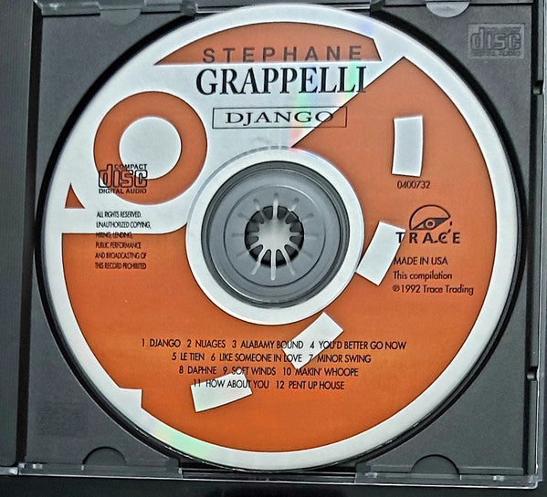 Stéphane Grappelli - Django (CD) - Discogs image 3