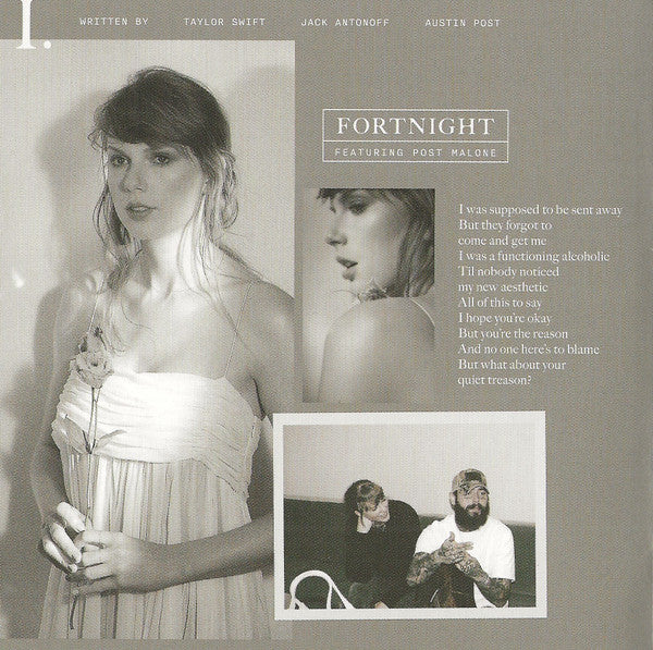 Taylor Swift - The Tortured Poets Department (CD) - Discogs image 6
