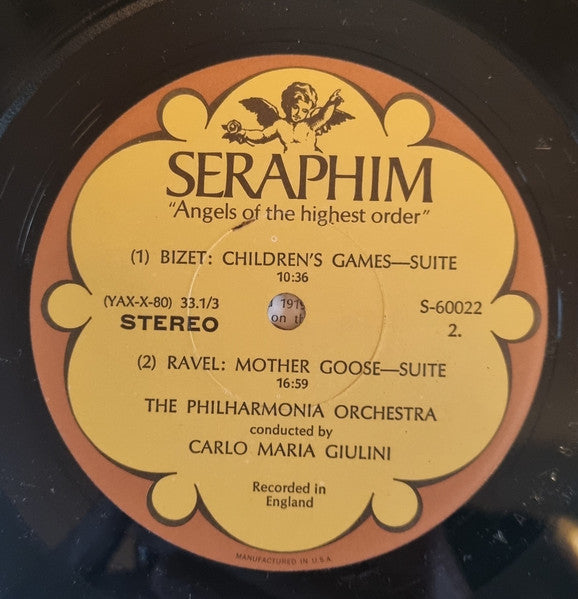 Carlo Maria Giulini - Stravinsky: Firebird-Bizet-Ravel (LP) - Discogs image 4