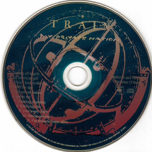 Train (2) - My Private Nation (CD) - Discogs image 3