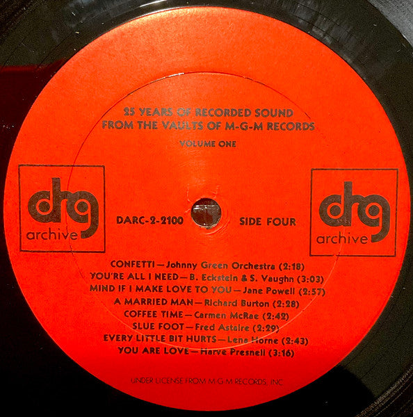 Various - 25 Years Of Recorded Sound (1945-1970) (2xLP) - Discogs image 6