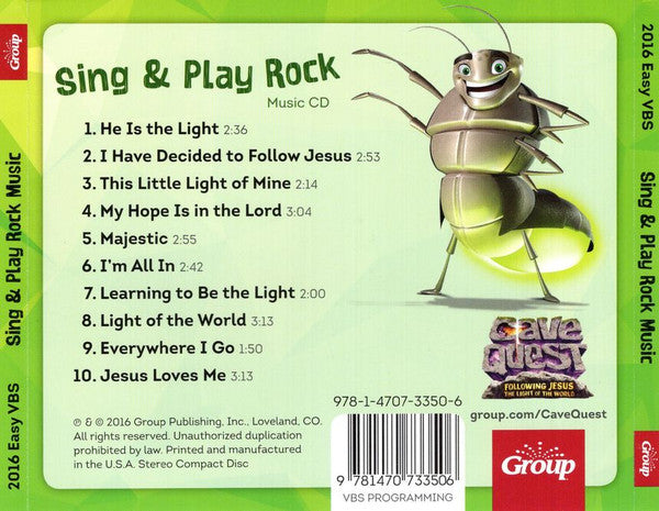 Unknown Artist - Sing & Play Rock (CD) - Discogs image 2