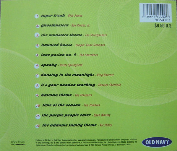 Various - Do The Funky Pumpkin (Halloween Hits From Ghost To Ghost) (CD) - Discogs image 2