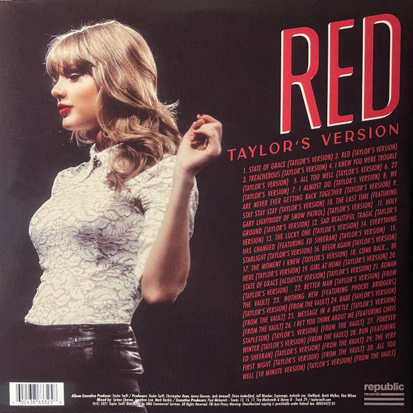 Taylor Swift - Red (Taylor's Version) (4xLP) - Discogs image 4