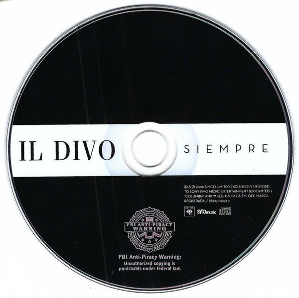 Il Divo - Siempre (CD) - Discogs image 5