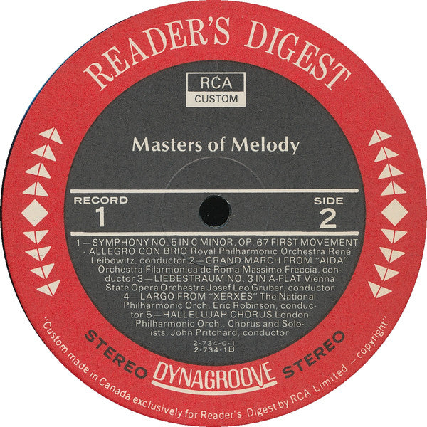 Various - Masters Of Melody (2xLP) - Discogs image 5