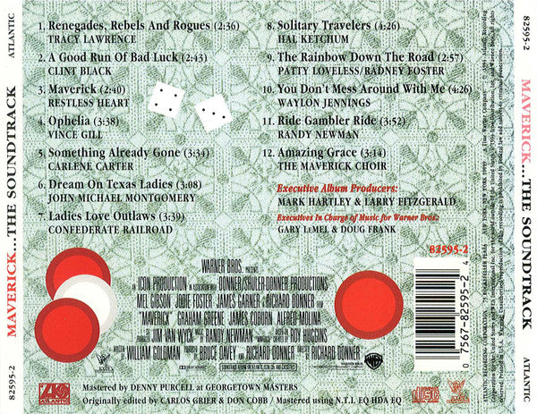 Various - Maverick...The Soundtrack (CD) - Discogs image 2