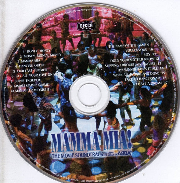 Various - Mamma Mia! (The Movie Soundtrack Featuring The Songs Of ABBA) (CD) - Discogs image 3