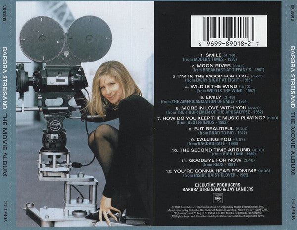 Barbra Streisand - The Movie Album (CD) - Discogs image 2