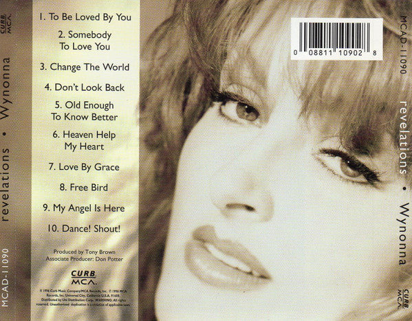 Wynonna - Revelations (CD) - Discogs image 2