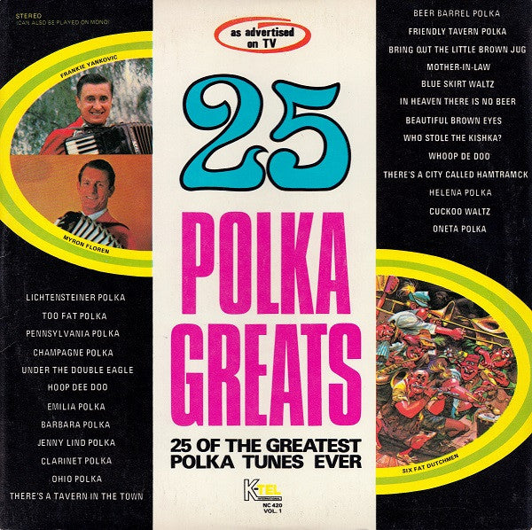 Various - 25 Polka Greats Vol. 1 (LP)