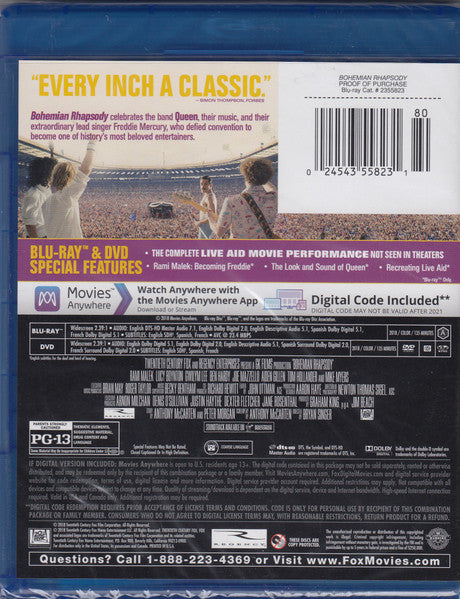 No Artist - Bohemian Rhapsody (Blu-ray) - Discogs image 3