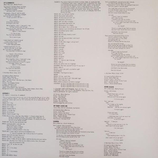 Barry Manilow - Barry Manilow II (LP) - Discogs image 6