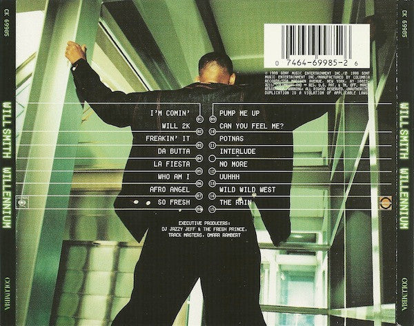 Will Smith - Willennium (CD) - Discogs image 2