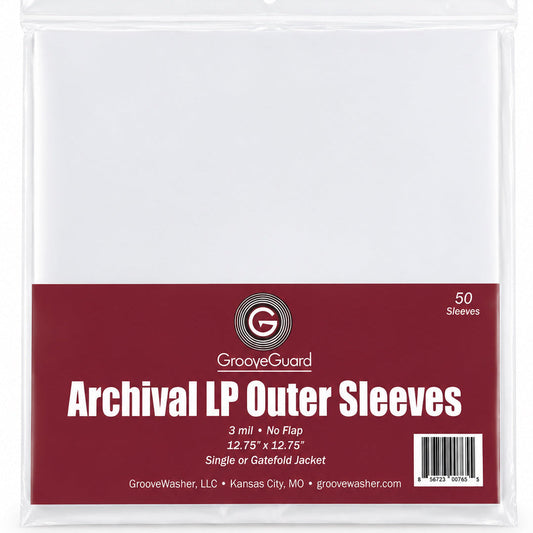 GrooveGuard: Archival LP Outer Sleeves (50)
