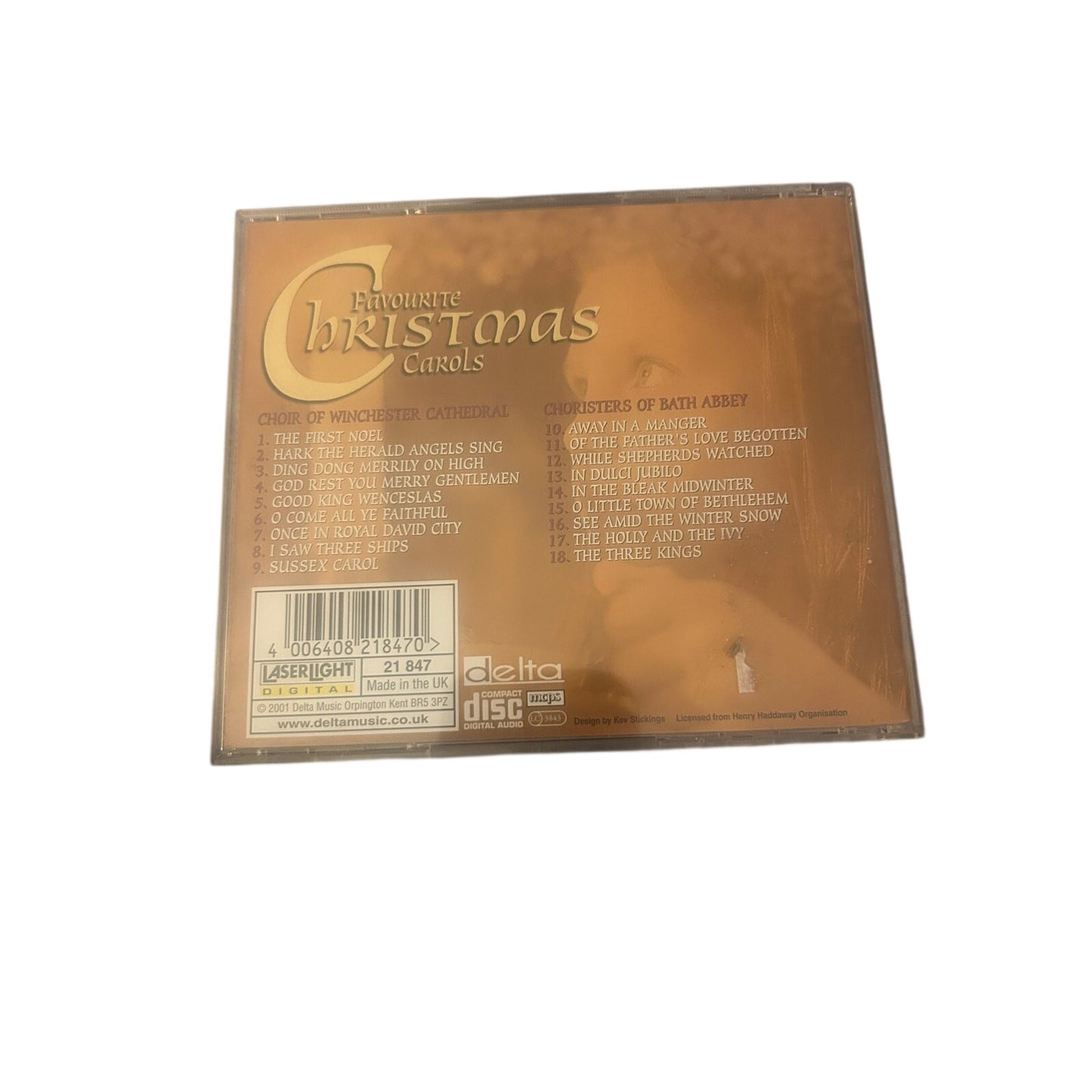 Winchester Cathedral Choir - Favourite Christmas Carols [CD]