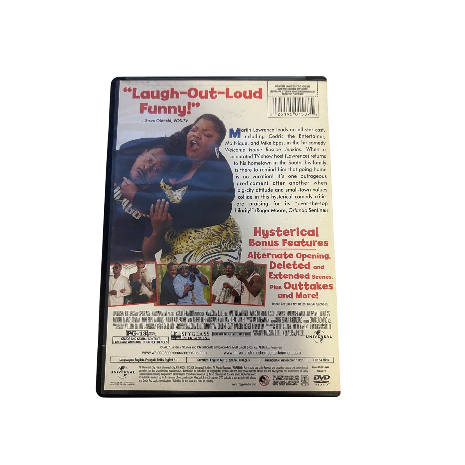 Welcome Home Roscoe Jenkins (DVD, 2008) – Abrodos Music Shop