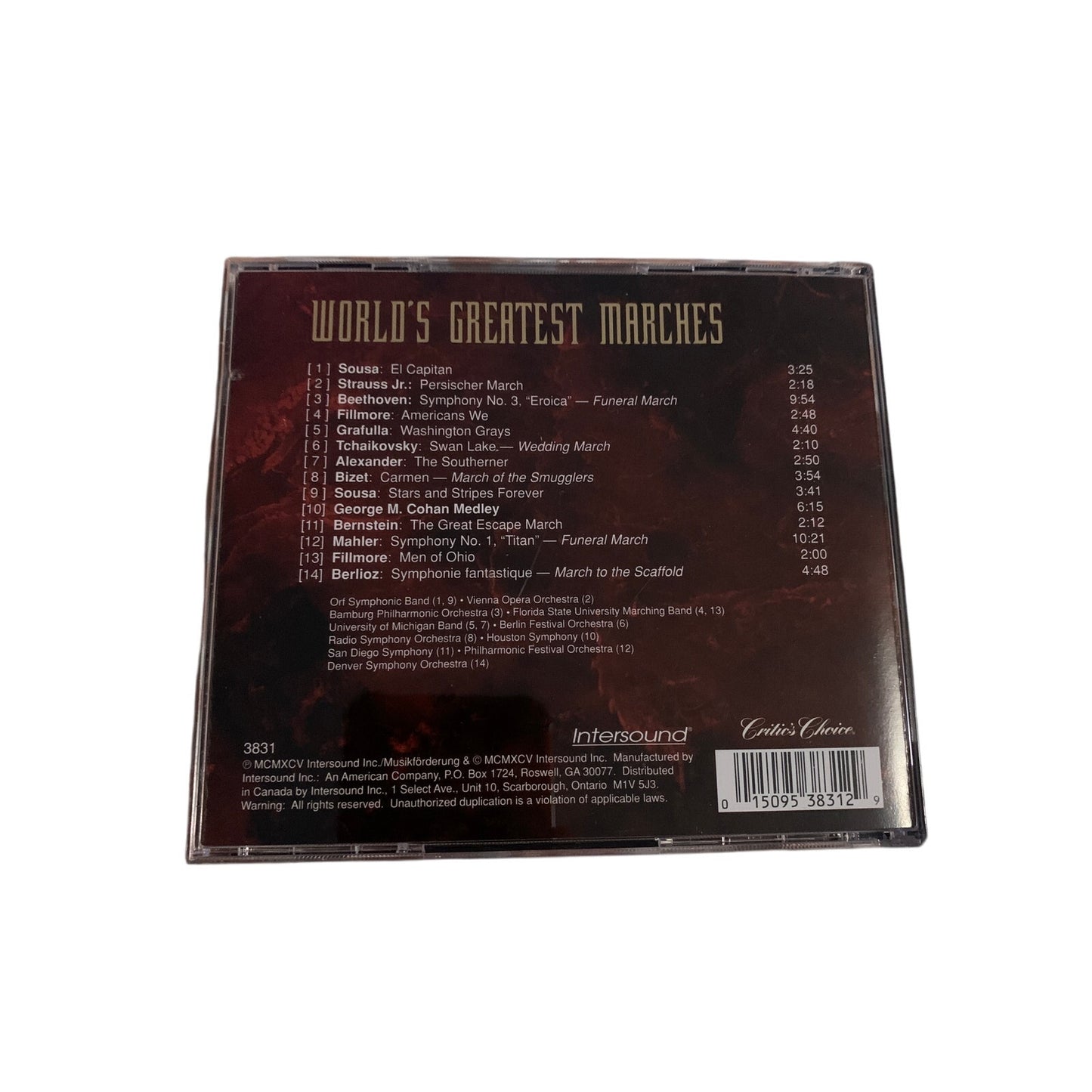 Various - World’s Greatest Marches (3xCD Box)