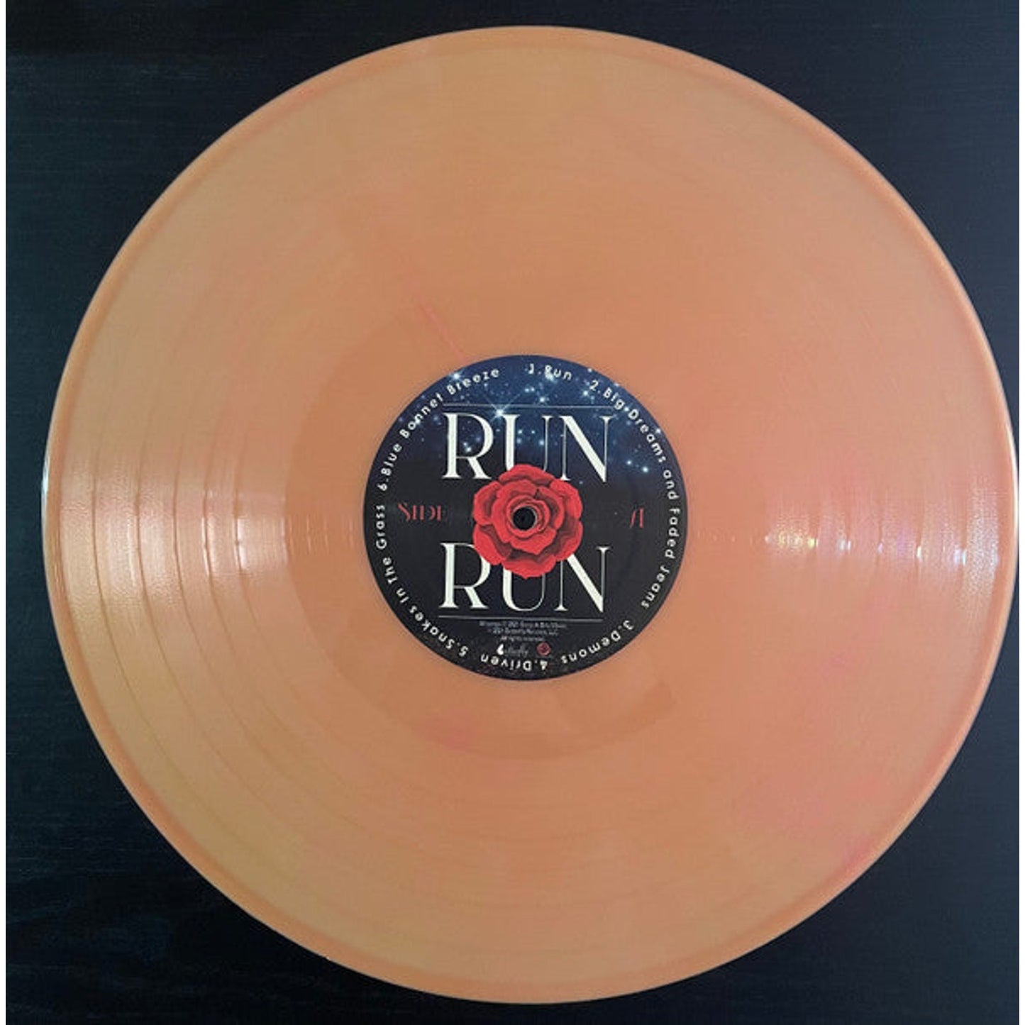 Dolly Parton - Run, Rose, Run (LP, Album, Pea)