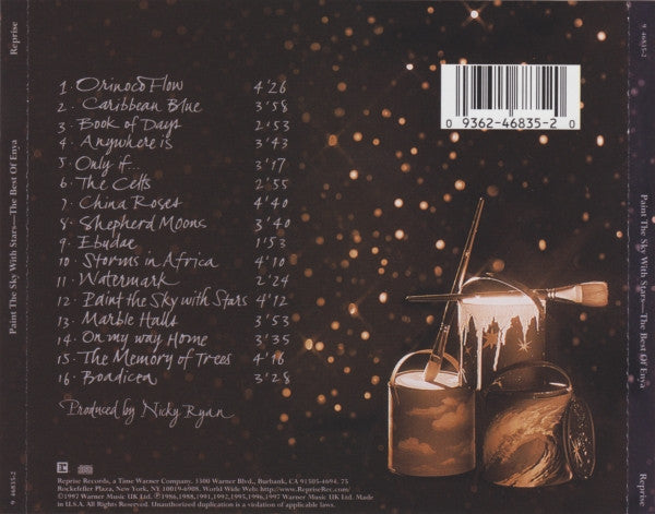 Enya - Paint The Sky With Stars - The Best Of Enya (CD) - Discogs image 2
