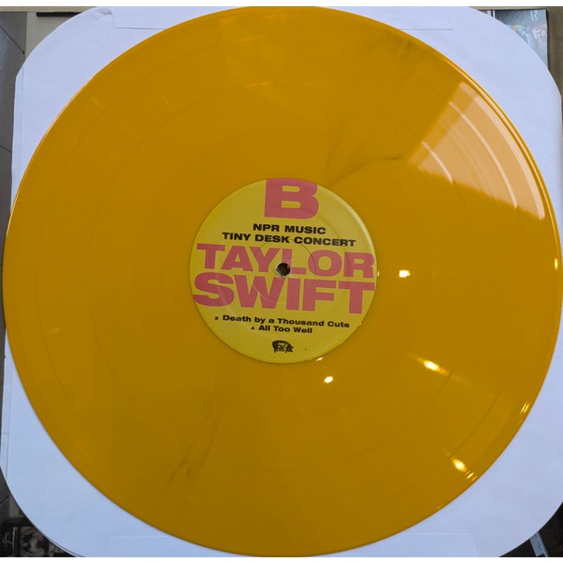 Taylor Swift – NPR Music Tiny Desk Concert (12”, Unofficial, Orange)