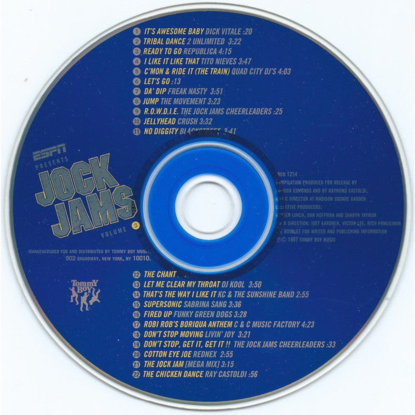 Various - ESPN Presents Jock Jams Volume 3 (CD, Comp)