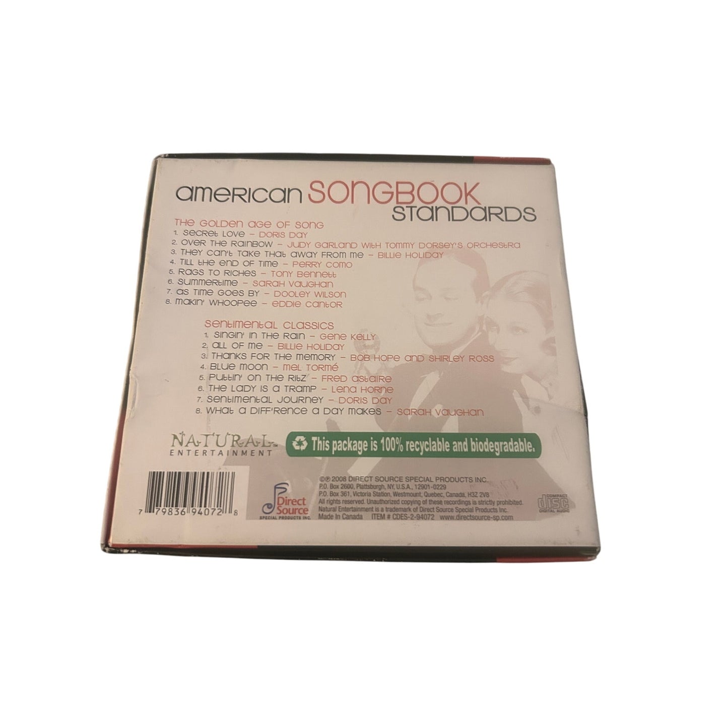 Various ‎– American Songbook Standards [2xCD]
