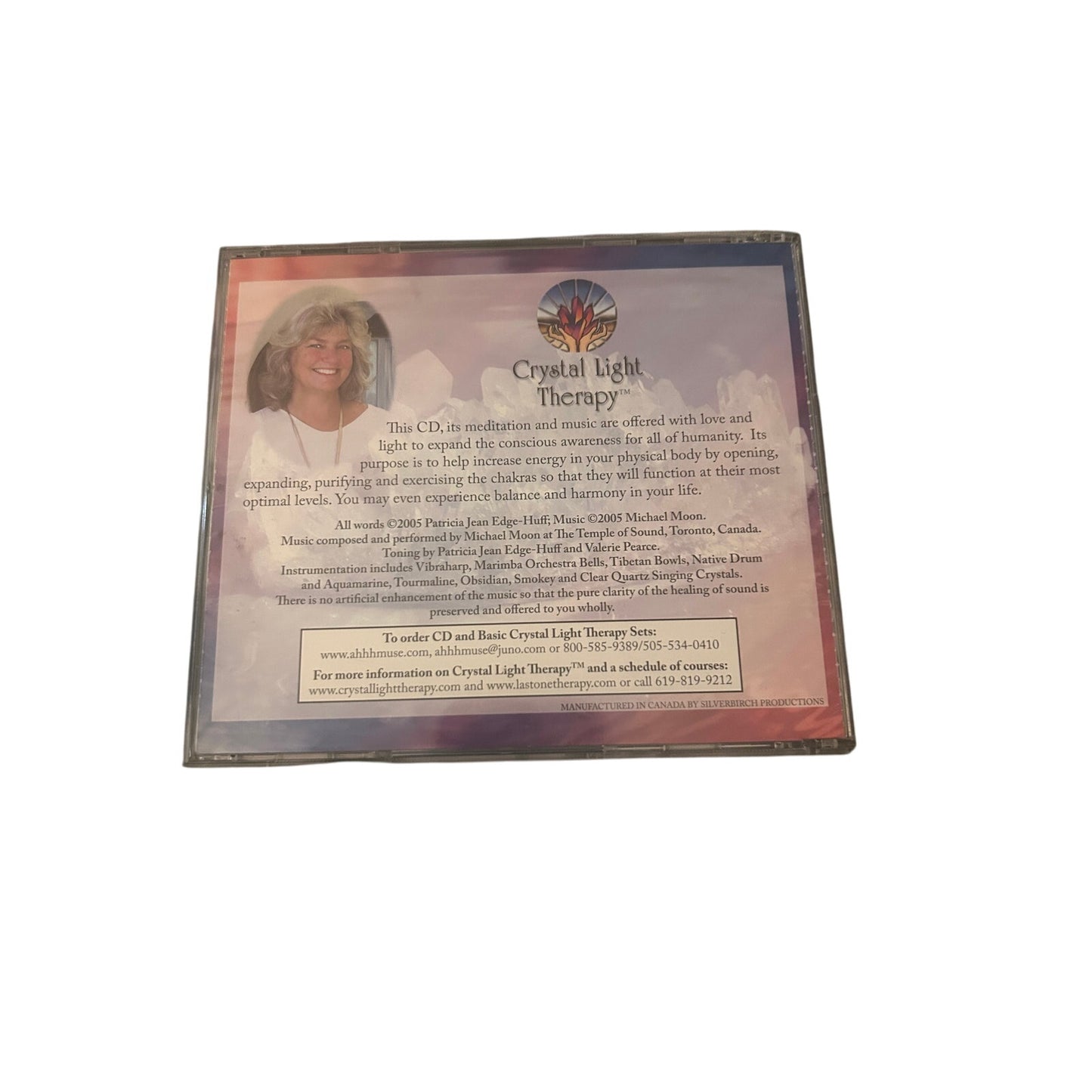 Patricia Jean Edge-Huff & Friends - Crystal Light Therapy: A Guided Meditation & Journey (CD)