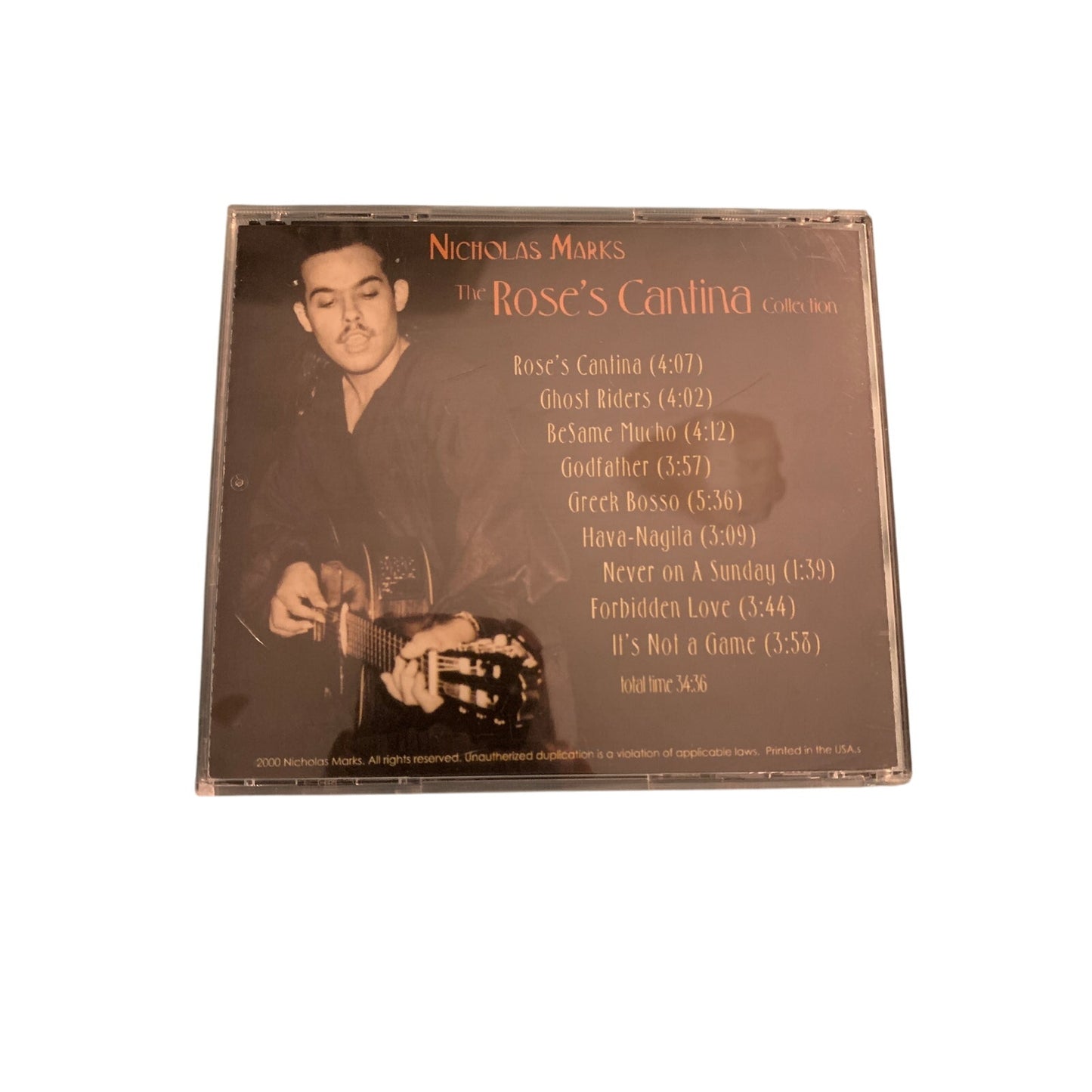 Nicholas Marks - The Rose’s Cantina Collection [CD]