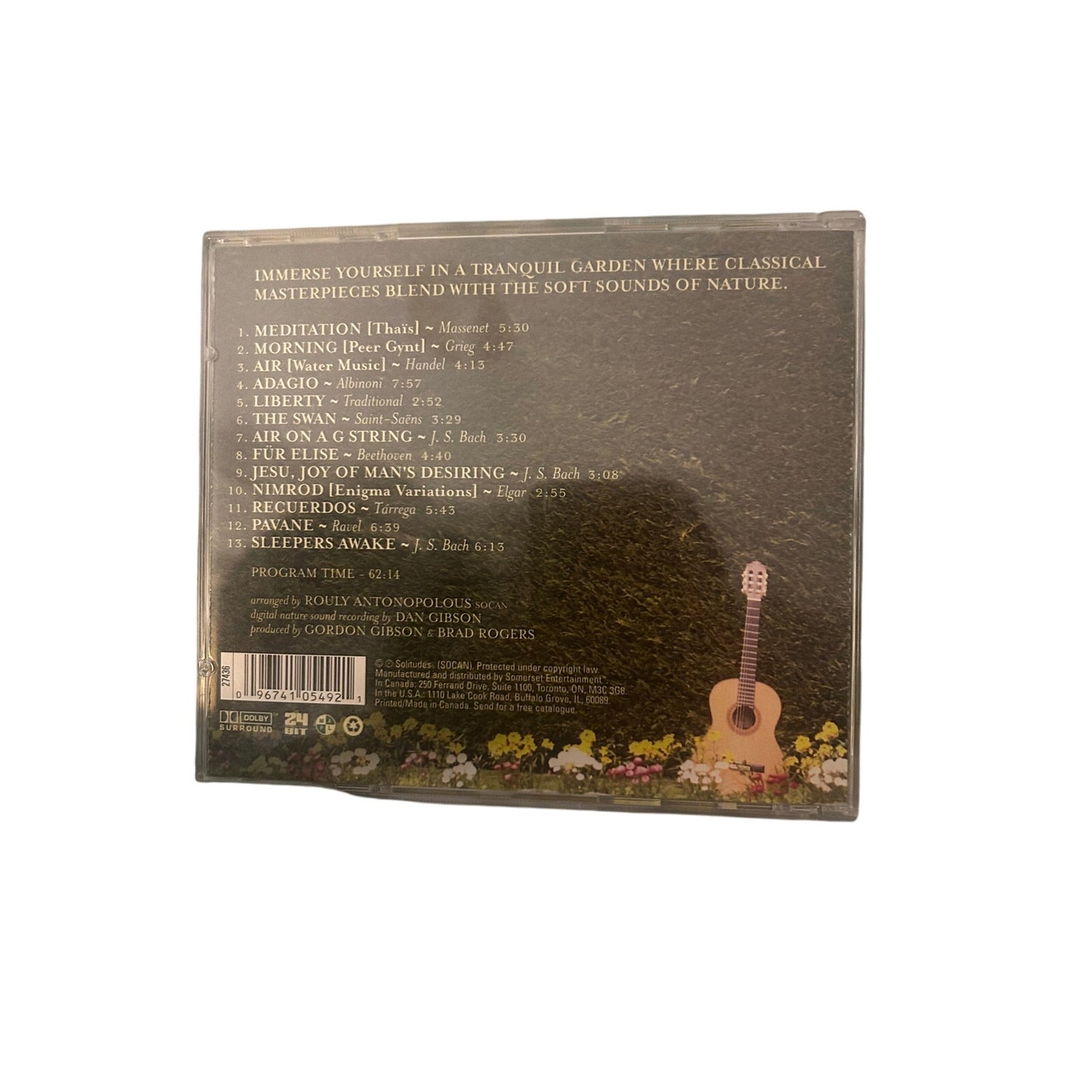 Dan Gibson’s Solitudes - Classical Garden [CD]