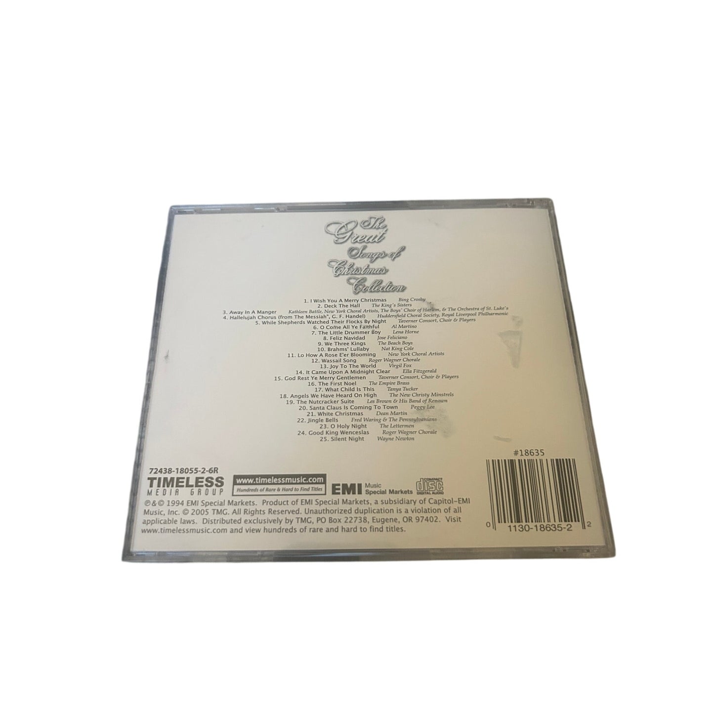 Various - The Great Songs Of Christmas [CD]