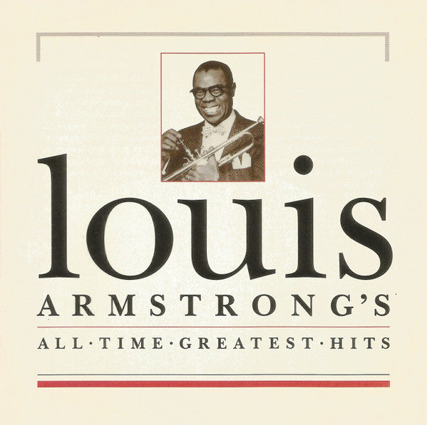 Louis Armstrong : Louis Armstrong's All Time Greatest Hits (CD, Comp, RM)