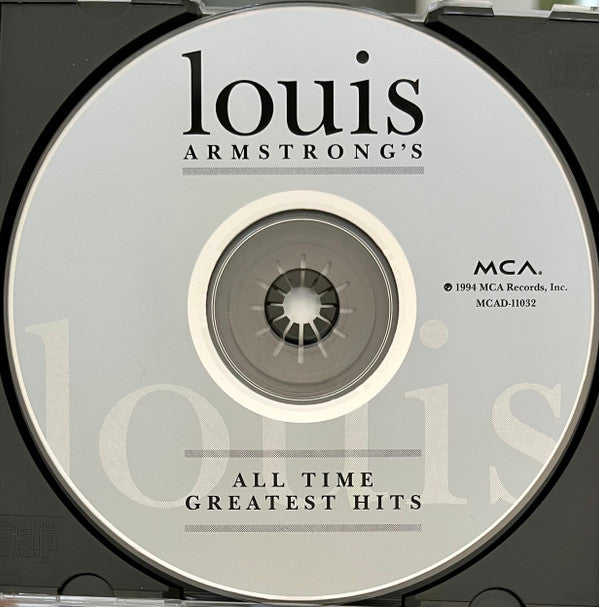 Louis Armstrong : Louis Armstrong's All Time Greatest Hits (CD, Comp, RM)