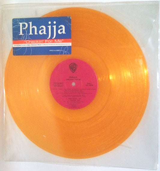 Phajja : Checkin' For Me (12", Promo, Cle)