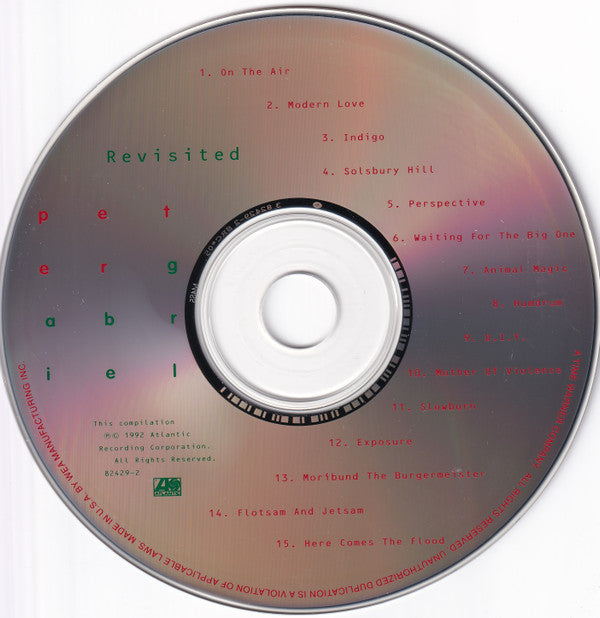 Peter Gabriel : Revisited (CD, Comp, RM, RP)