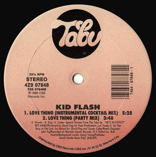 Kid Flash : Love Thing (12")