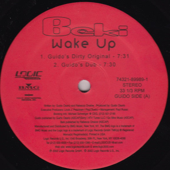 Beki (11) : Wake Up (12")