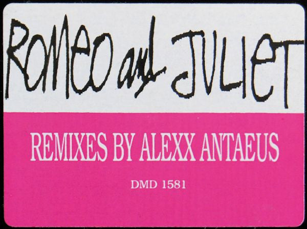 Malcolm McLaren Presents World's Famous Supreme Team : Romeo And Juliet (12", Promo)