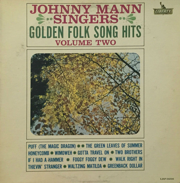 The Johnny Mann Singers : Golden Folk Song Hits - Volume 2 (LP, Album)