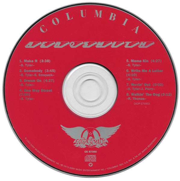 Aerosmith : Aerosmith (CD, Album, RE, RM, RP)