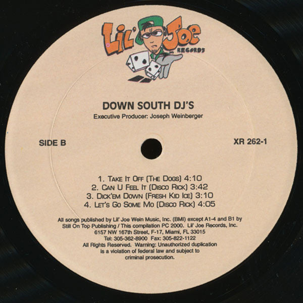 Various : Down South DJ's (2xLP, Comp)