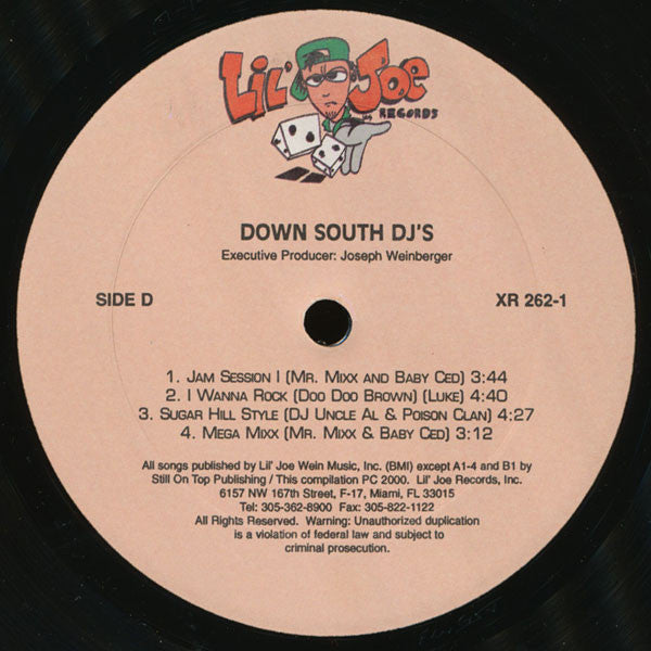 Various : Down South DJ's (2xLP, Comp)