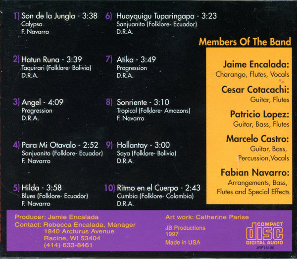 Inkapirka : Spirit Of The Andes (CD, Album)