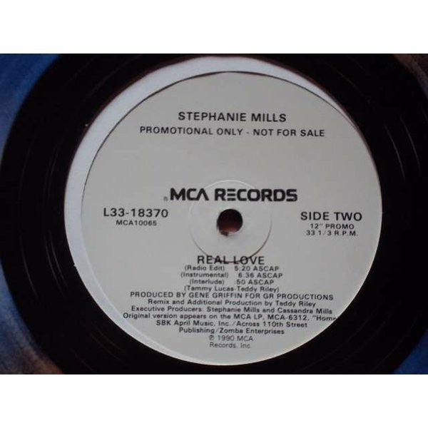 Stephanie Mills : Real Love (12", Promo)